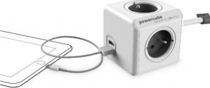 PowerCube Przedłużacz Extended USB 1,5m czerwony (2402RD/FREUPC) 3