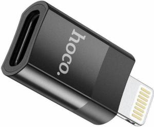 Adapter USB Hoco UA17 USB-C - Lightning Czarny  (6931474761996 [17408003]) 3