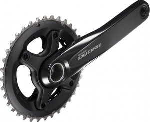 Shimano Korba 2 rzędowa Deore FC-M6000-2 175mm 38/28T bez łożysk 2