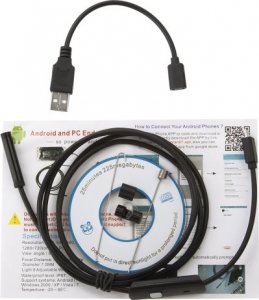 Xrec Endoskop Kamera Inspekcyjna Usb 1,5m / Sztywny Kabel 3