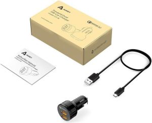 Ładowarka Aukey CC-T8 2x USB-A 6 A  (CC-T8) 2