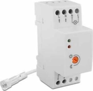 GTV Czujnik zmierzchowy CZ-1 max. 4800W 220-240V AC 50/60Hz 20A IP65 szynowy CZ-CZ1000-00 3