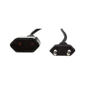 LogiLink Przedłużacz kabla zasilającego LogiLink CP123 Euro CEE 7/16 czarny 2m - CP123 3
