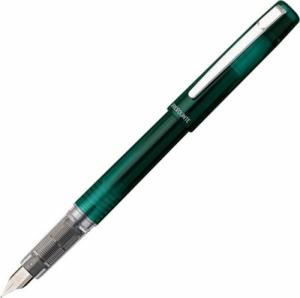 Platinum Pióro wieczne Prefounte Dark Emerald, F, w plastikowym opakowaniu, na blistrze, zielone 3
