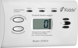 Kidde Czujnik czadu (tlenku węgla) K7DCO z wyświetlaczem 2