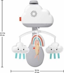 Fisher Price Uspokajacz karuzelka Chmurkowa tęcza 6