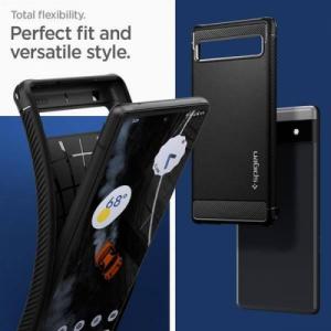 Spigen Etui Spigen Rugged Armor do Google Pixel 6A czarny 5