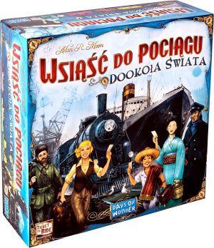 Rebel Gra planszowa Wsiąść do Pociągu: Dookoła Świata 9
