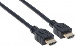 Kabel Manhattan HDMI - HDMI 4K 5m czarny (353953) 2