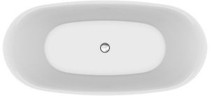 Wanna Cersanit S301-339 WANNA WOLNOSTOJĄCA OWALNA INVERTO 170X82 // WAAK.CER-INVERTO-WO-170X82 6