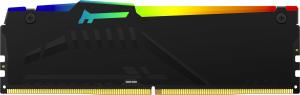 Pamięć Kingston Fury Beast RGB, DDR5, 16 GB, 5600MHz, CL40 (KF556C40BBAK2-16) 5