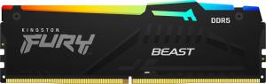Pamięć Kingston Fury Beast RGB, DDR5, 32 GB, 5200MHz, CL40 (KF552C40BBAK2-32) 3