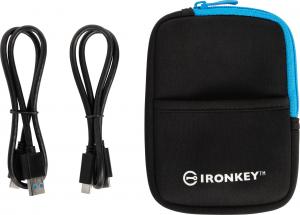 Dysk zewnętrzny SSD Kingston IronKey Vault Privacy 80 960GB Niebieski (IKVP80ES/960G) 4