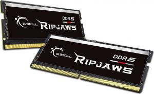 Pamięć do laptopa G.Skill Ripjaws, SODIMM, DDR5, 64 GB, 4800 MHz, CL40 (F5-4800S4039A32GX2-RS) 2