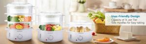 Aigostar  Aigostar Fitfoodie 30Cfo - Parowar 800W 2