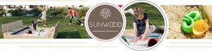 SunWood PIASKOWNICA Z ŁAWECZKAMI ZAMYKANA 140x140 14