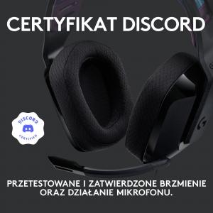 Słuchawki Logitech G535 LIGHTSPEED Czarne (981-000972) 8