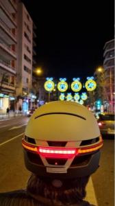 Livall Neo Smart Kask Miejski Bluetooth LED/SOS, Szary, r. L (BH51M) 6