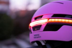 Livall Neo Smart Kask Miejski Bluetooth LED/SOS, Różowy, r. L (BH51M) 4