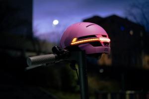 Livall Neo Smart Kask Miejski Bluetooth LED/SOS, Różowy, r. L (BH51M) 5