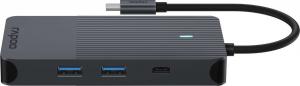 Stacja/replikator Rapoo USB-C (UCM-2004) 5