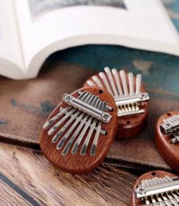 Zenwire Mini Kalimba Drewniana Mahoniowa Kalimbka K04 2