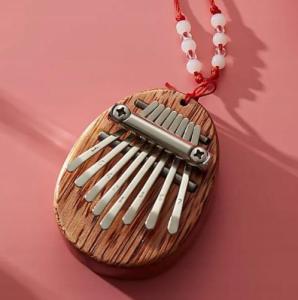 Zenwire Mini Kalimba Drewniana Mahoniowa Kalimbka K04 3