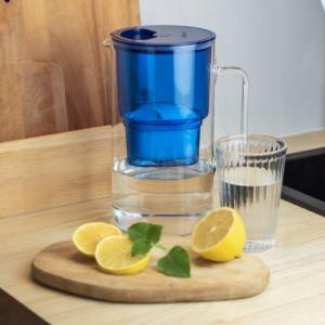 Dzbanek filtrujący Wessper Aquamax Crystalline granatowy + 1 wkład 10