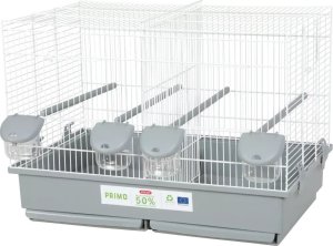 Zolux Klatka PRIMO CATI 57 cm, kol szary biały 2