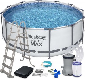 Bestway Basen Ogrodowy Stelażowy 396 x 122 cm 5618W 2