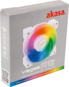 Wentylator Akasa Vegas A12 (AK-FN111-WH) 8