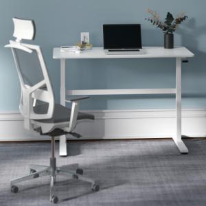 Biurko Ergo Office ER-401 W Białe 140 cm x 60 cm 7