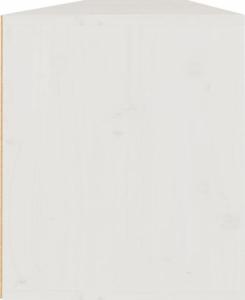 vidaXL Szafki ścienne, 2 szt., białe, 80x30x35 cm lite drewno sosnowe 6