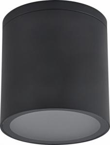 Polux Zewnętrzna lampa sufitowa Ohio outdoor IP54 czarna tuba nowoczesna 2