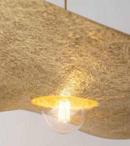 Lampa wisząca Sigma Zwis kapelusz do kuchni KAPELLO złota lampa wisząca nad łóżko 3
