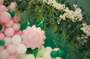 PartyDeco Balon foliowy Kwiat, 56x47cm one size 2