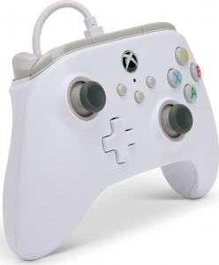 Pad PowerA przewodowy Xbox Series PC biały (1519365-01) 2