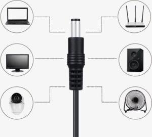Retoo ZASILACZ UNIWERSALNY ŁADOWARKA DO DC 12V 11