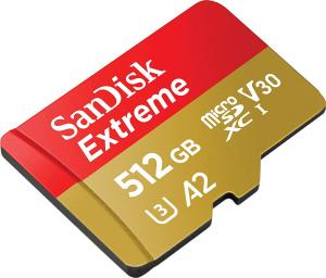 Karta SanDisk Extreme MicroSDXC 512 GB Class 10 UHS-I/U3 A2 V30 (SDSQXAV-512G-GN6MA) 2