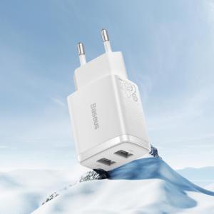Ładowarka Baseus Compact 2x USB-A 2.1 A (CCXJ010202) 9