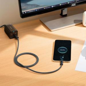 Kabel USB Baseus USB-A - USB-C 1 m Szary (CALD000616) 11