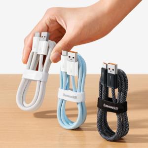 Kabel USB Baseus USB-A - USB-C 1 m Szary (CALD000616) 4