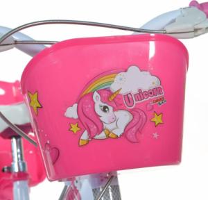 Dino bikes Rower dziecięcy Unicorn, różowy, 14" 3