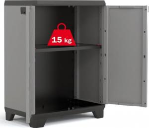Szafa ogrodowa Keter Szafka do przechowywania Stilo, szaro-czarna, 90 cm 4