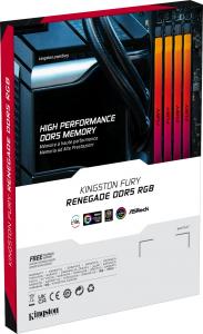 Pamięć Kingston Fury Renegade RGB, DDR5, 16 GB, 6400MHz, CL32 (KF564C32RSA-16) 4