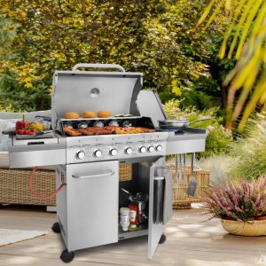 Yoer SteakKing GG02S Grill ogrodowy gazowy 22.1 kW 43 cm x 36 cm 6