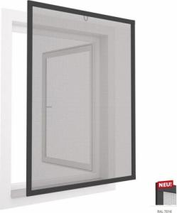 EASY LIFE MOSKITIERA OKNO ALU 100X120 ANTRACYT 2