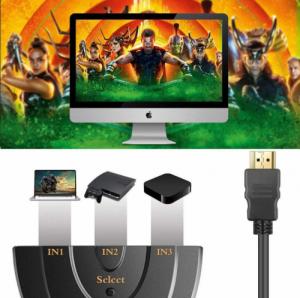 Retoo SWITCH PRZEŁĄCZNIK HDMI 3w1 FULL HD 4K ROZDZIELACZ 3