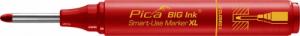PICA Marker Red Permanentny Wodoodporny PICA BIG Ink 2