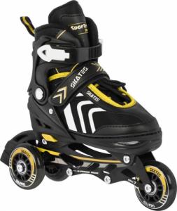 Rolki SporTrike ZSP.HP88-5.L.ZOL z wymienną płozą regulowane czarne r. 39-43 15
